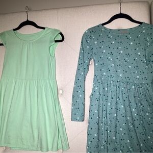 2 colorful dresses